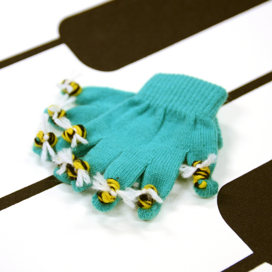 Baby-Led Piano® Bee Gloves