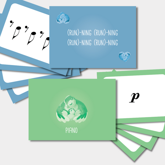 Baby-Led Piano® Flashcards